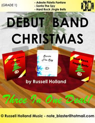 Debut Band Christmas Concert Band sheet music cover Thumbnail